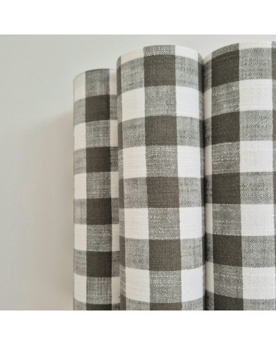 Applique murale vichy vert zoom